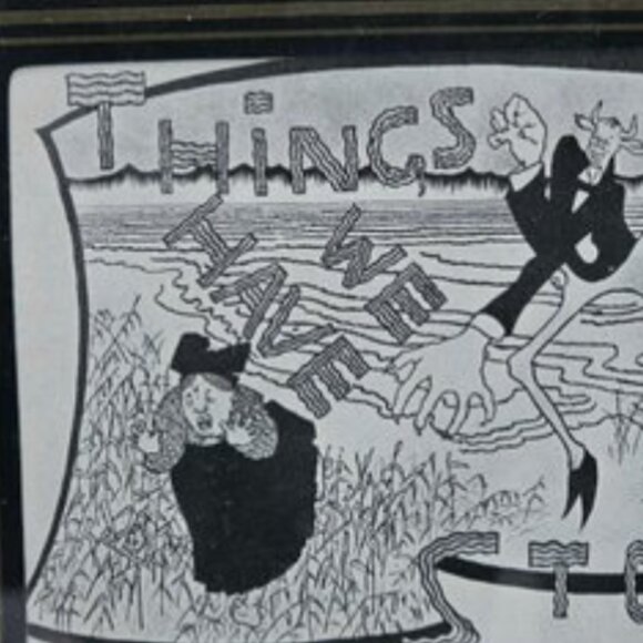 Vintage Antique Framed Thomas Theodor Heine Print Simplicissimus - Picture 7 of 9